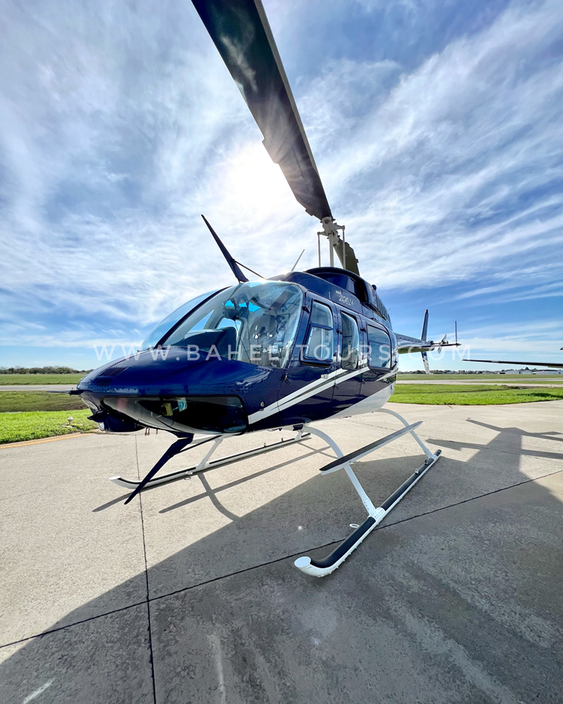 Bell 206 helicopter rental
