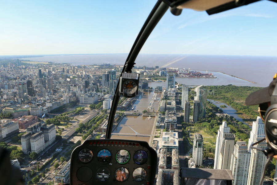 Vols en hélicoptère Buenos Aires