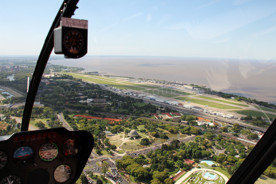 Helicopter sightseeing Buenos Aires