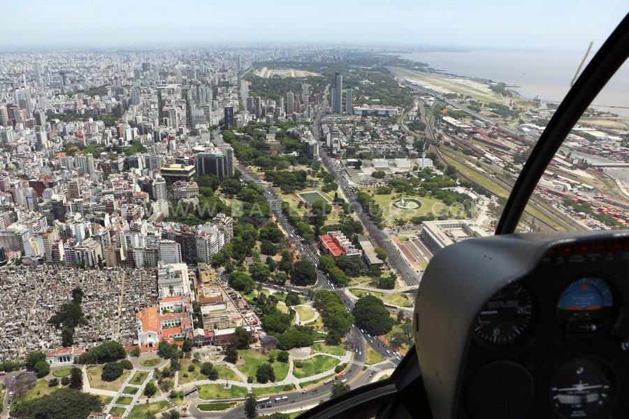 Helicóptero turístico Buenos Aires