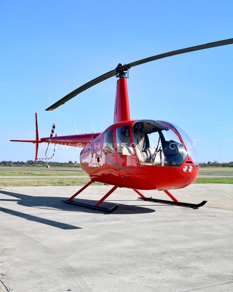 Alquiler helicóptero Robinson 44