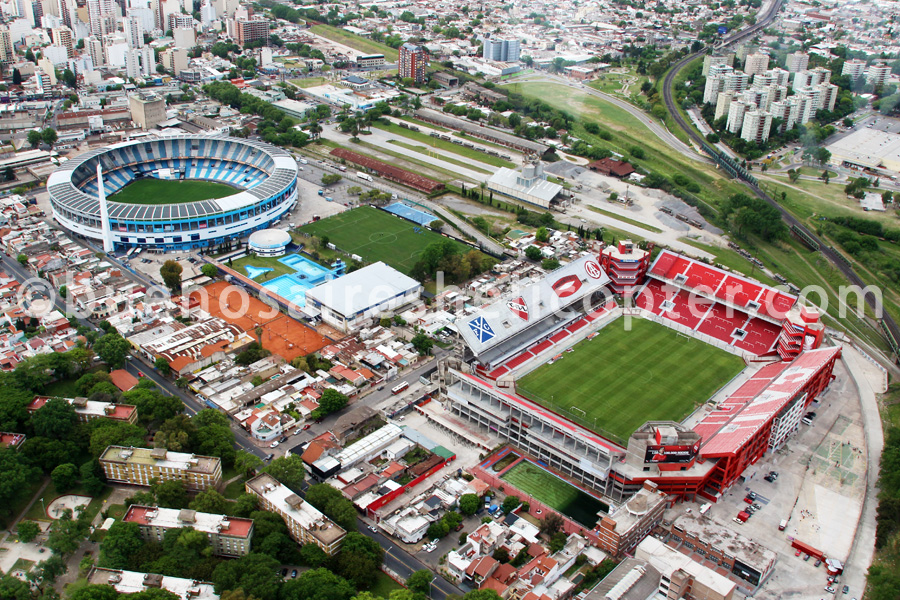 Racing and Independiente soccer stadiums